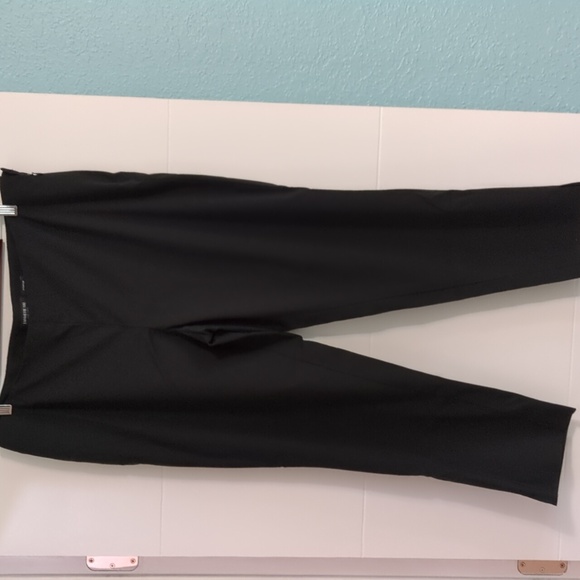 Lafayette 148 New York Stanton Black Ankle Wool Lightweight Pants Sz 14 - Picture 3 of 9